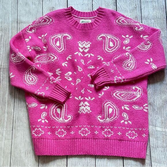 AE Oversized Bandana Sweater NEW Size XS - Picture 8 of 9